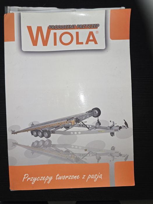 Przyczepka Kontener  Marki "WIOLA" .