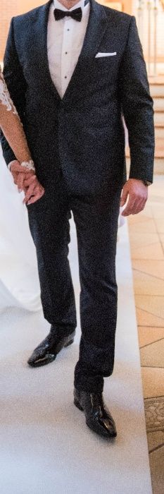 Smoking czarny Lincoln firmy Lancerto