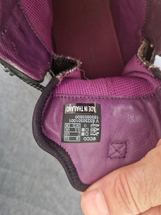 ECCO Damskie buty trekkingowe Exostrike, szary