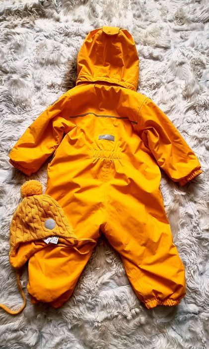 Reima дитячий зимовий комбінезон + шапка Reima