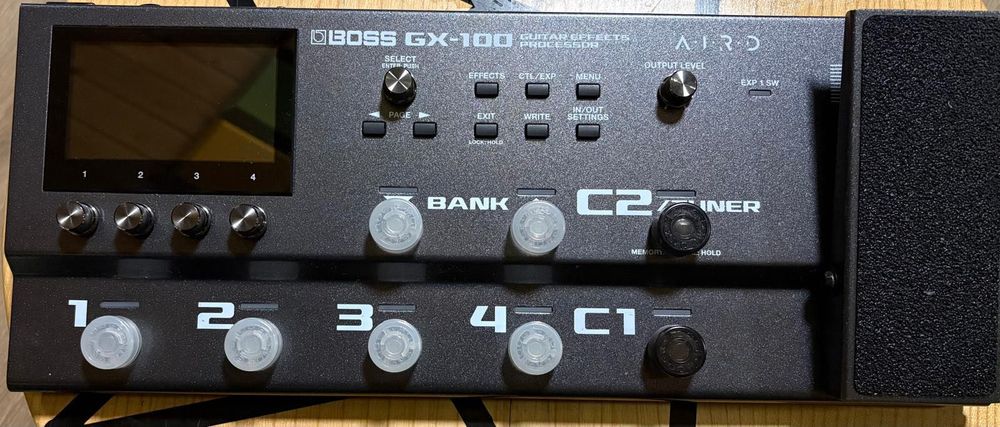 Boss gx-100 multiefekt