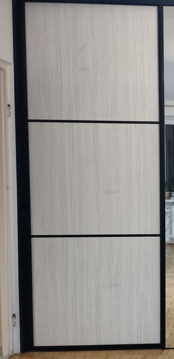 Drzwi przesuwne szafy, 2 szt. 250x100cm