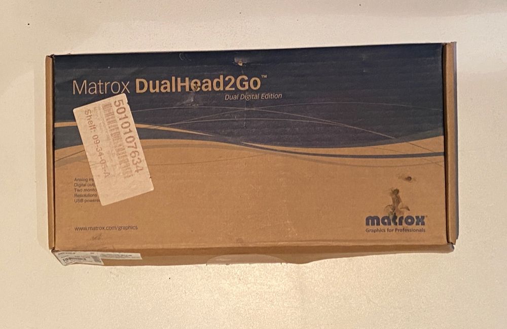 Matrox Dualhead2go Digital Edition