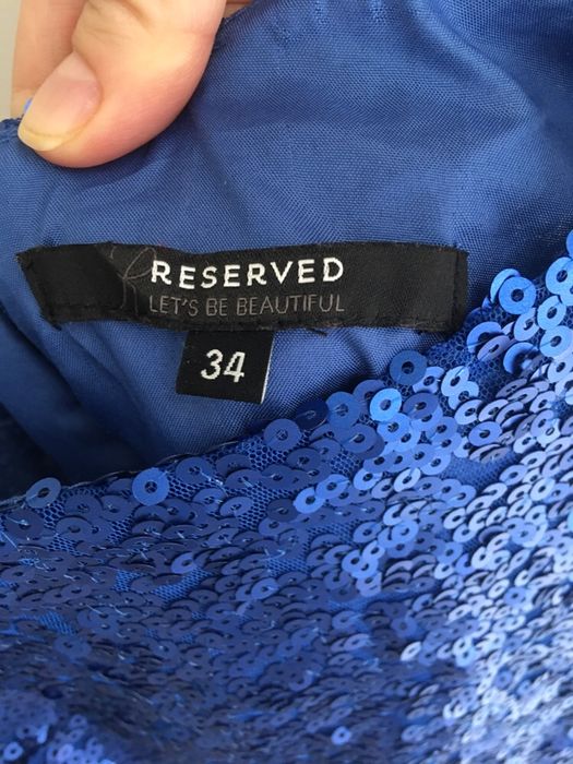sukienka Reserved cekiny roz. 34