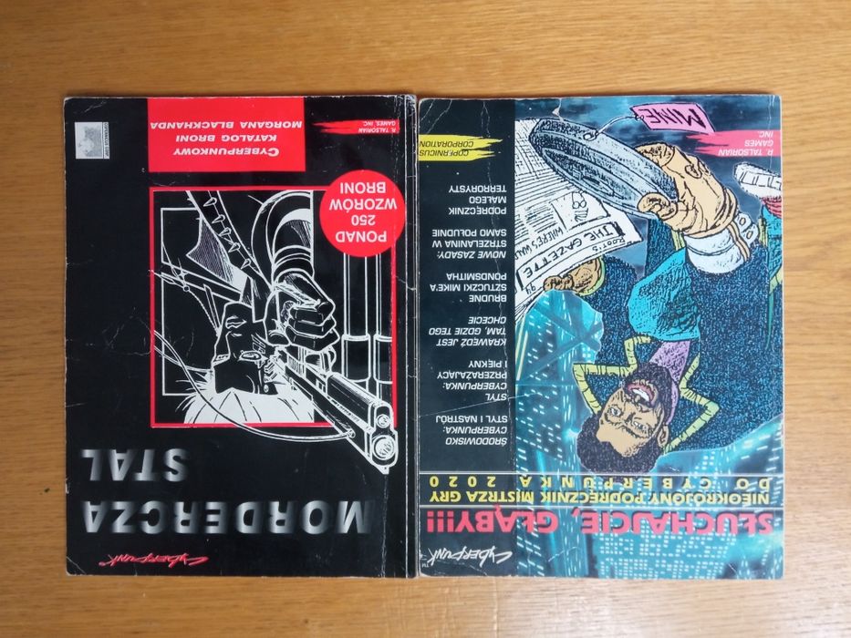 Cyberpunk 2020 RPG podrecznik+dodatki