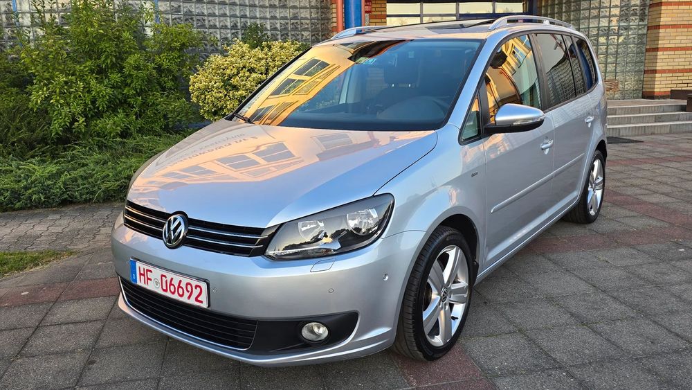 Volkswagen Touran Volkswagen Touran II CUP 2.0 TDI 140 KM 2015 rok - 7 miejsc - KAMERA