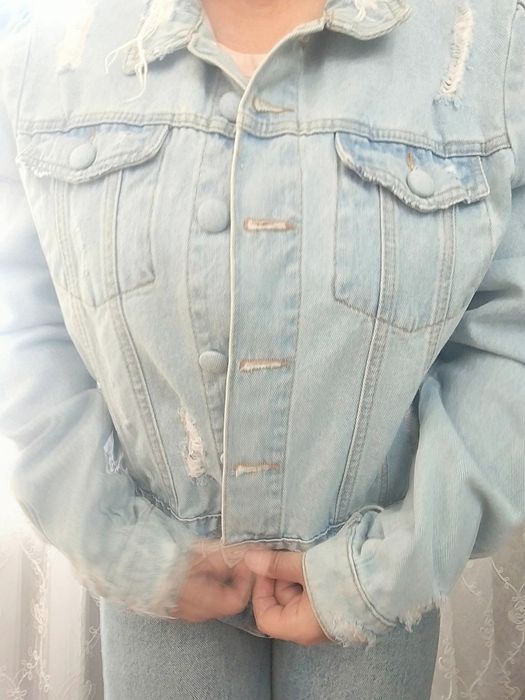 Джинсова куртка молодіжна