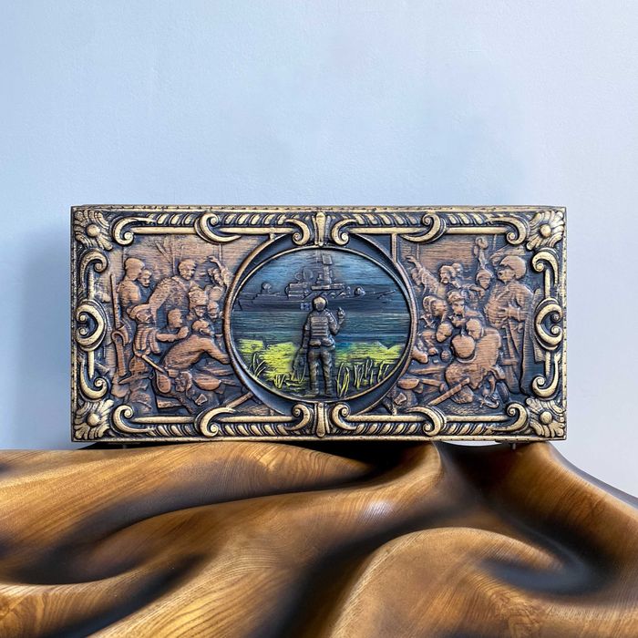 Люкс! Нарди на Подарунок  для справжнього Українця Нарди ручної роботи