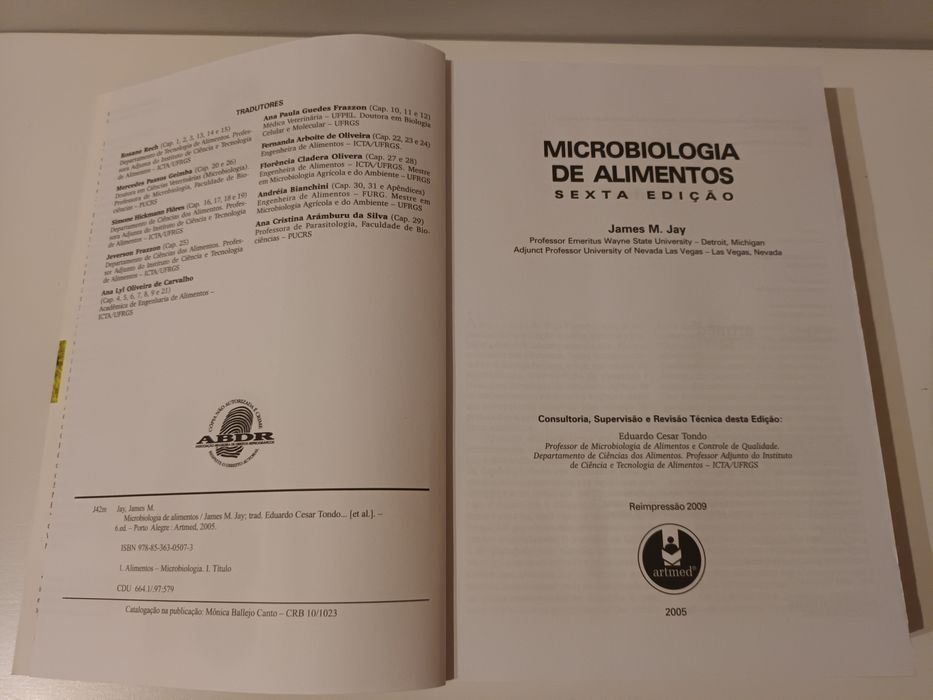 Livro Microbiologia de Alimentos