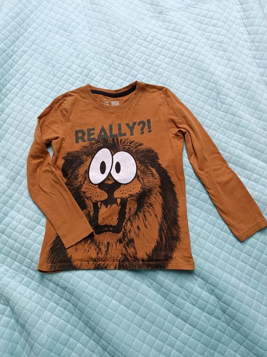 Koszulka, t-shirt z długim rękawem 128