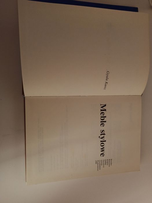 Meble stylowe - Gyula Kaesz Ossolineum książka