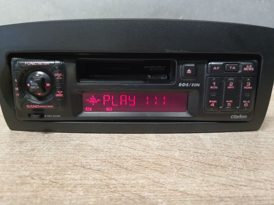 Radio samochodowe Clarion FIAT SEICENTO Klasyk Kaseta / PU-1573A  retro 60669382