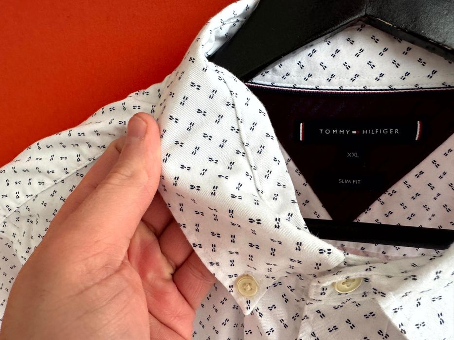 TOMMY HILFIGER Оригінал чоловіча рубашка сорочка розмір XXL 2XL