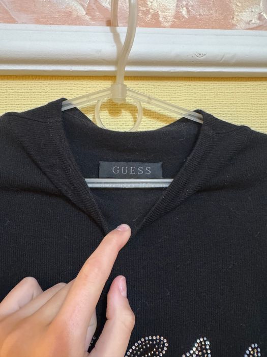 чорний лонг Guess