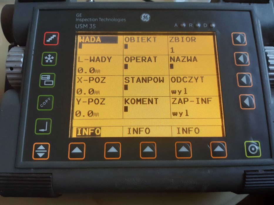 Defektoskop ultradźwiękowy Krautkramer USM35X  DGS DAC ut ndt