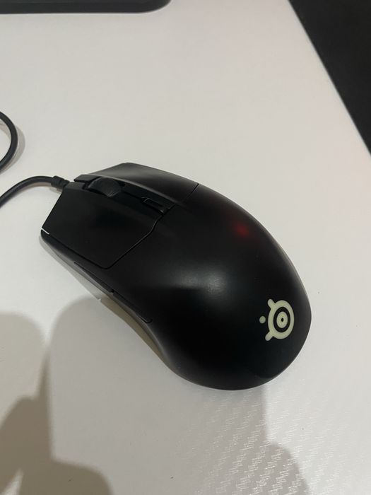 Myszka przewodowa Steelseries rival 3 czarna stan bdb
