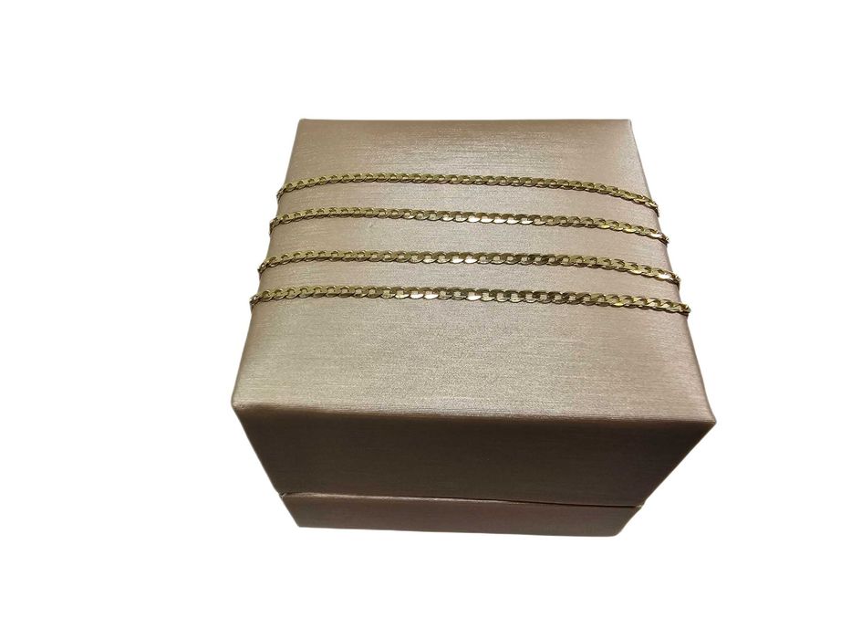 Złoty łańcuszek pancerka P: 585 W: 2,40G R: 45CM
