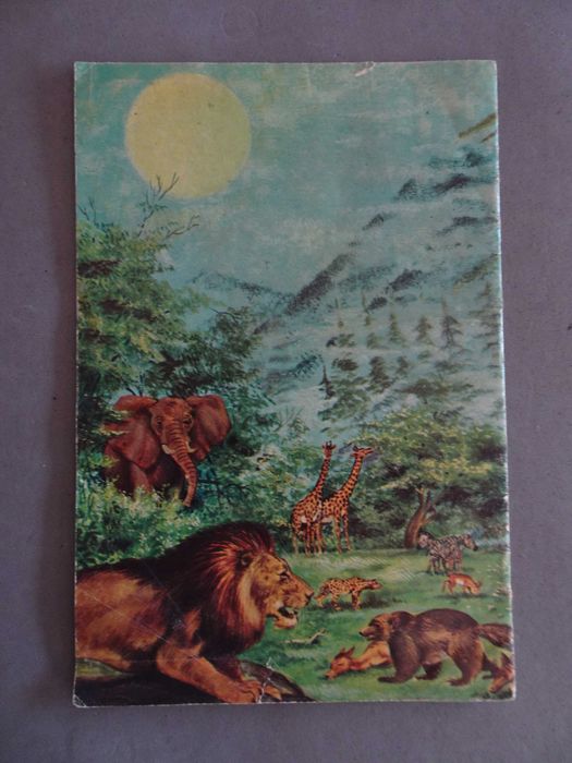 Caderneta de cromos Figurinhas de Animais Disney (Faltam 36 cromos)