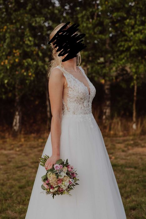 Suknia ślubna kolor IVORY