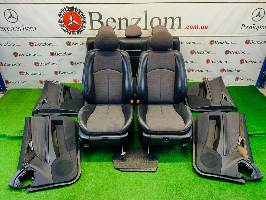 Салон шкіряний комплект сидіння Mercedes W203 204 207 209 210 211 212
