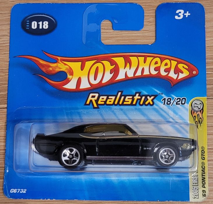 Pontiac GTO czarny Hot Wheels