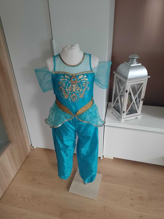 NOWY strój karnawałowy JASMINA DŻASMINA kostium przebranie 122/140 2