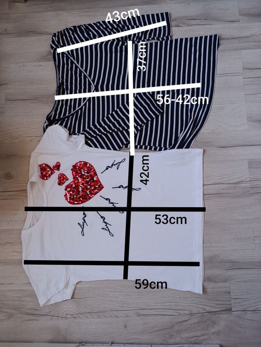 Dwie koszulki damskie