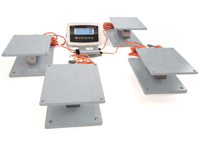 Rolnicza Waga pod silos zbiornik z mlekiem Wzmacniana do 30T 4 Stopy