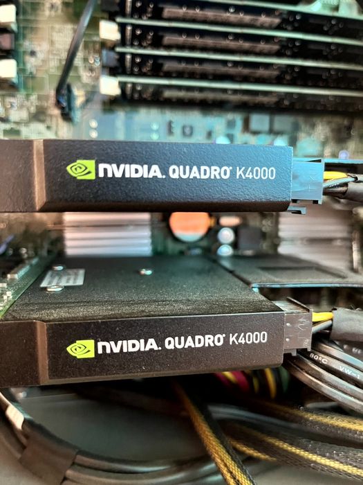 Stacja graficzna Serwer Dell T7610 2xE5-2637/ 64GB RAM 500GB K4000 SLI