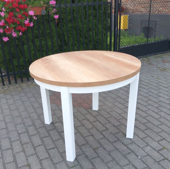 Stół   okrągły rozkładany producent