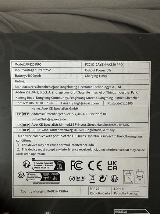 Klawiatura Ajazz AK820 Pro | Stan Idealny | 4000 mAh