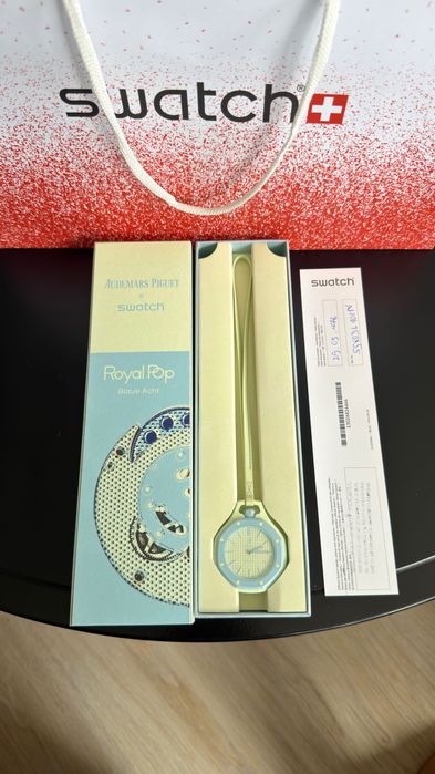 AP x Swatch Royal Pop ( Blaue Acht )