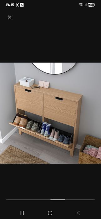 Szafka na buty ikea Stall nowa złożona