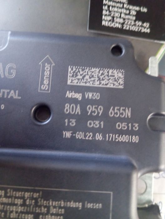Naprawa sterowników, komputerów ECU. Sensory Airbag, liczniki. 

Napra