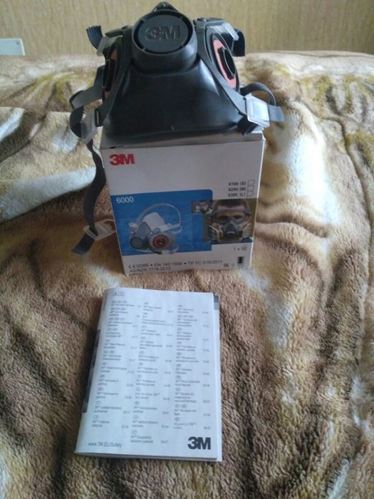 Полумаски 3м 6200,6300 Оригинал!