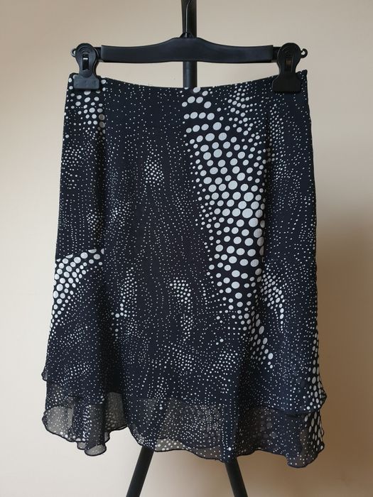 Spódniczka szyfonowa we wzór