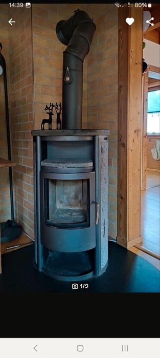 Kominek z klasą do salonu jak i do garażu