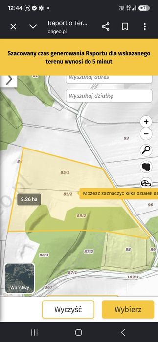 Działka budowlana Suwalszczyzna - Widok 4