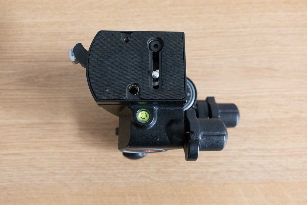 Głowica Manfrotto 410 JUNIOR z przekładnią zębatą, płytka 410PL