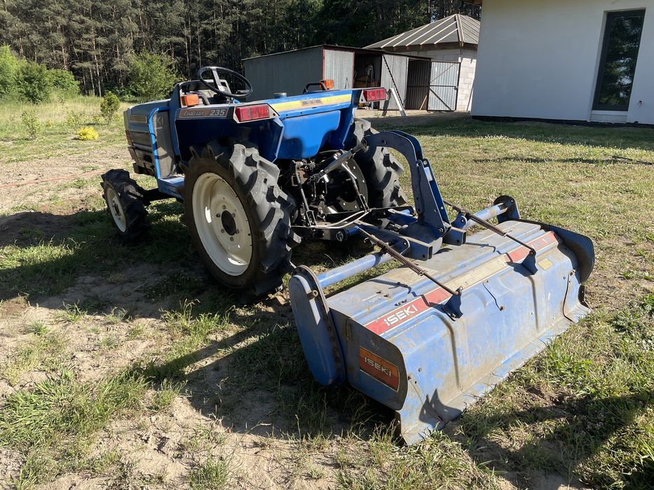 Minitraktor miniładowarka glebogryzarka kosiarka usługi ISEKI BOBCAT