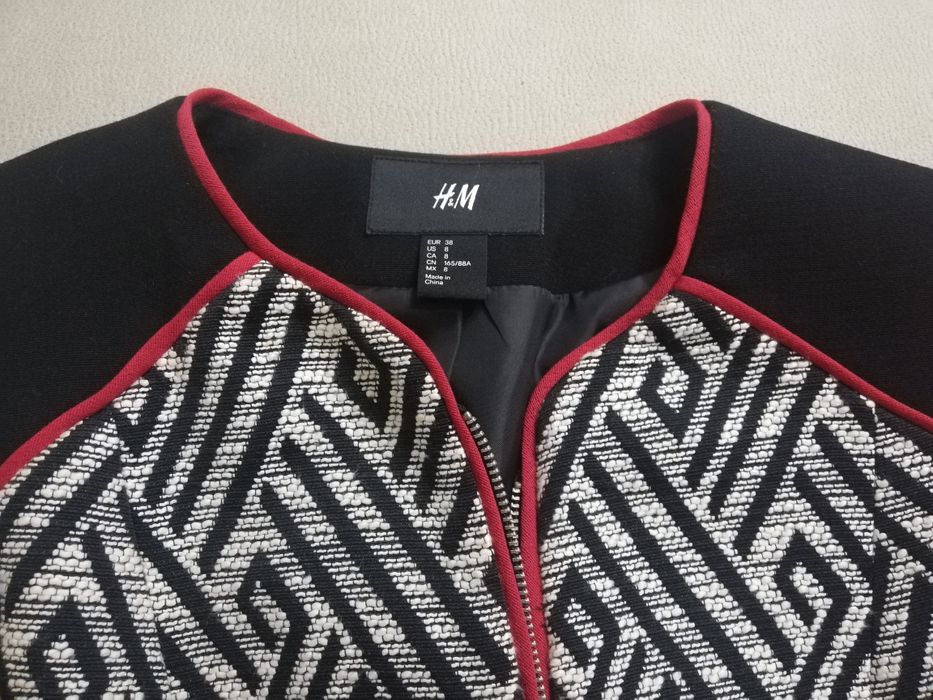 Casaco com padrão da H&M
