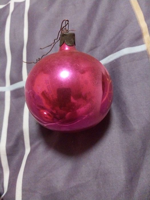 Іграшки- прикраси на ялинку скляні часів срср