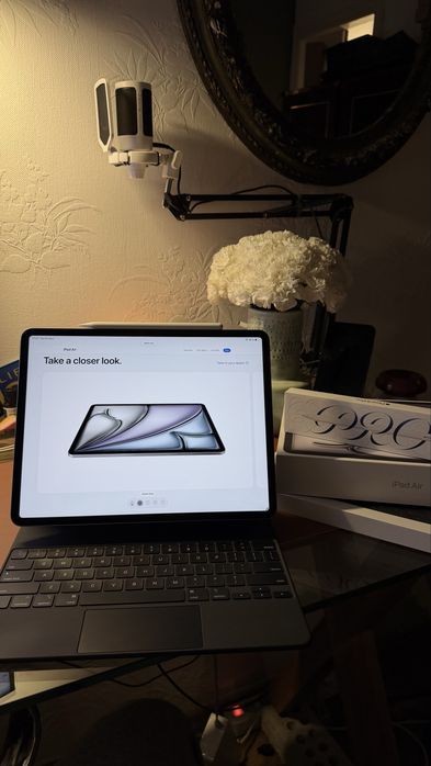 iPad Air M2 13" 128GB Space Gray + Magic Keyboard + Pencil Pro