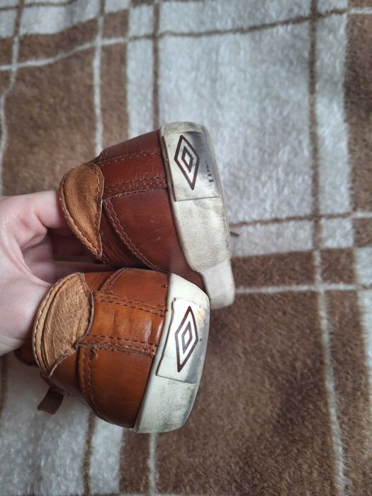Шкіряні кеди мокасини Umbro