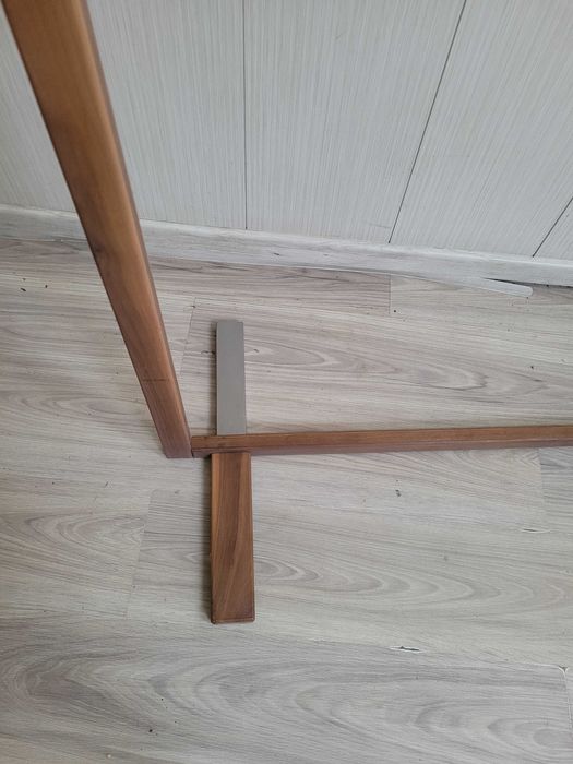 wieszak na ubrania sklepowy regulowany nierdzewny