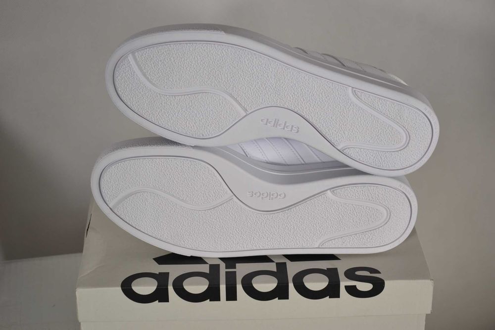 ADIDAS Court Platform Nowe Buty Damskie 42 Oryginalne Trampki Białe