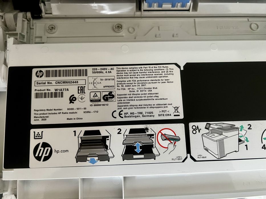 Принтер БФП HP Color LazerJet Pro MFP M479dw