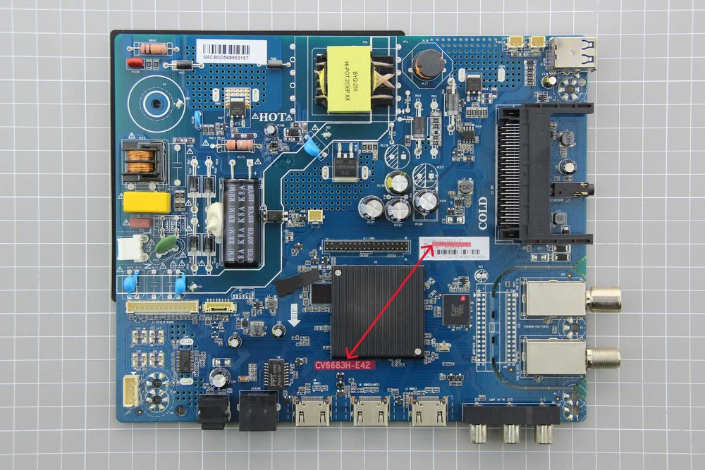 cv6683h-e42 mainboard tv smartech smt32p28hv101b1