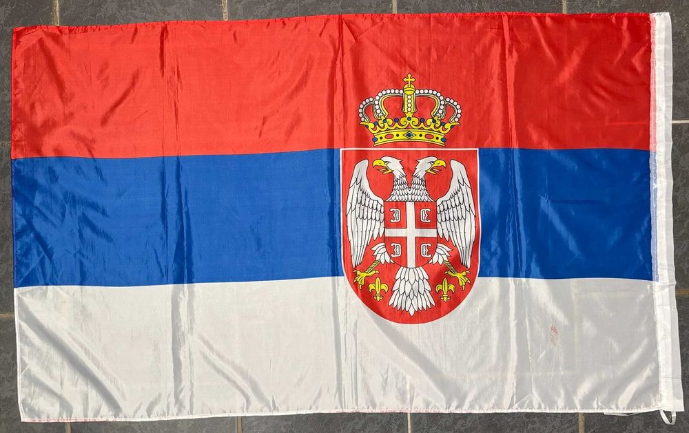 Flaga Serbia 156x94cm