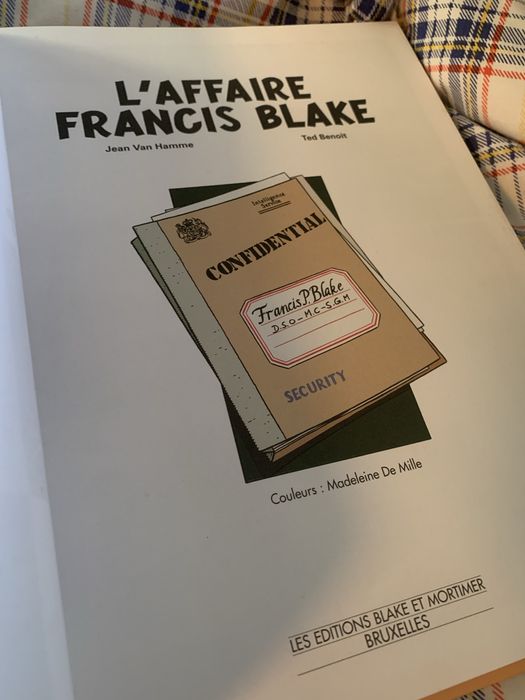 Les Aventures De Blake Et Mortimer: L’Affaire Francis Blake